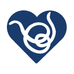 Blue heartworms icon