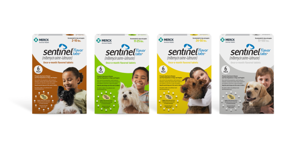Sentinel flavor tabs boxes 
