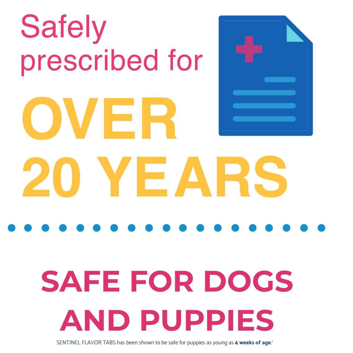 SENTINEL® FLAVOR TABS® for Heartworms & Other Parasites